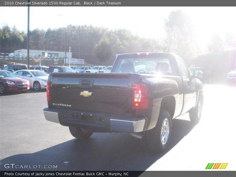 Black / Dark Titanium 2010 Chevrolet Silverado 1500 Regular Cab