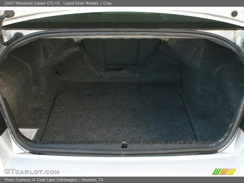 Liquid Silver Metallic / Gray 2007 Mitsubishi Galant GTS V6