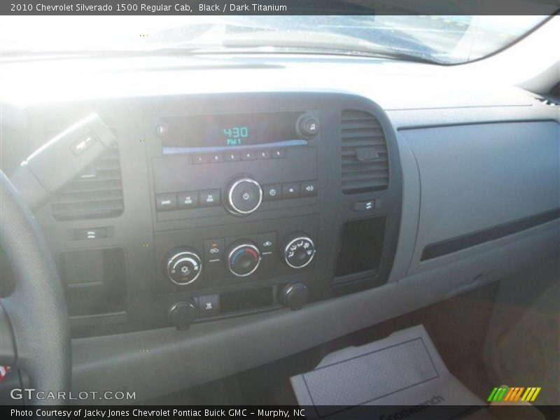 Black / Dark Titanium 2010 Chevrolet Silverado 1500 Regular Cab