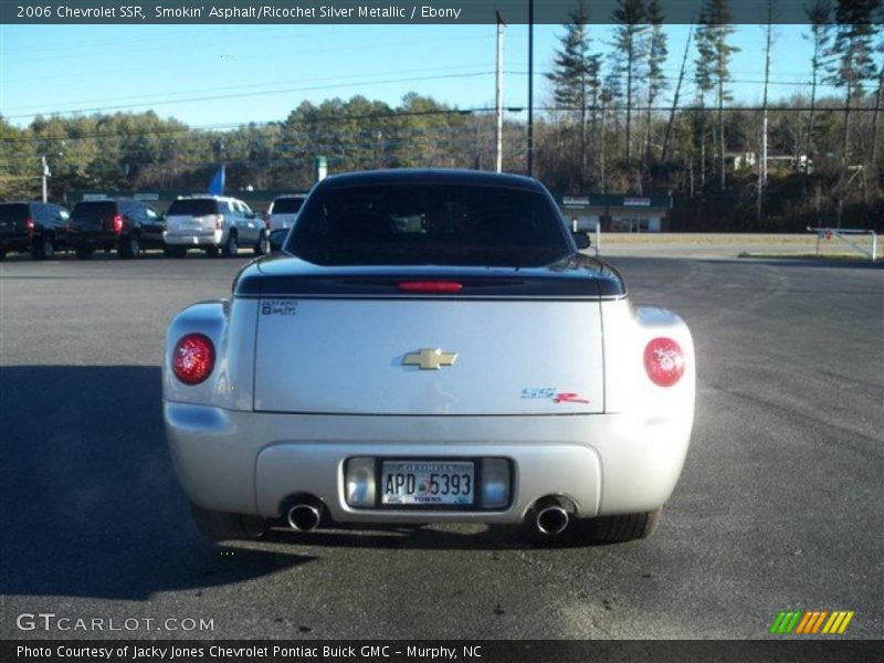 Smokin' Asphalt/Ricochet Silver Metallic / Ebony 2006 Chevrolet SSR