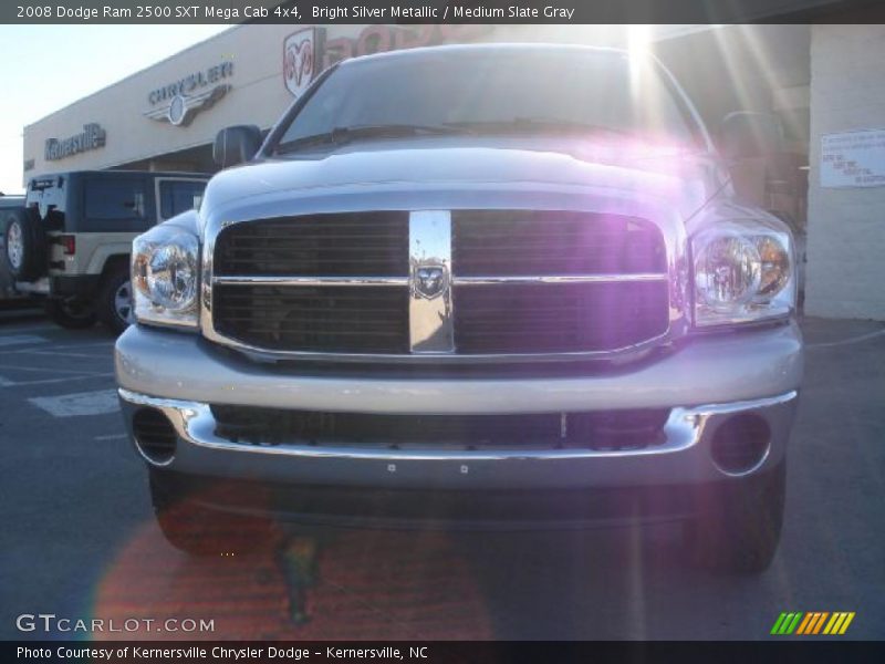 Bright Silver Metallic / Medium Slate Gray 2008 Dodge Ram 2500 SXT Mega Cab 4x4