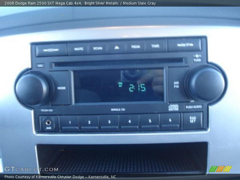 Bright Silver Metallic / Medium Slate Gray 2008 Dodge Ram 2500 SXT Mega Cab 4x4