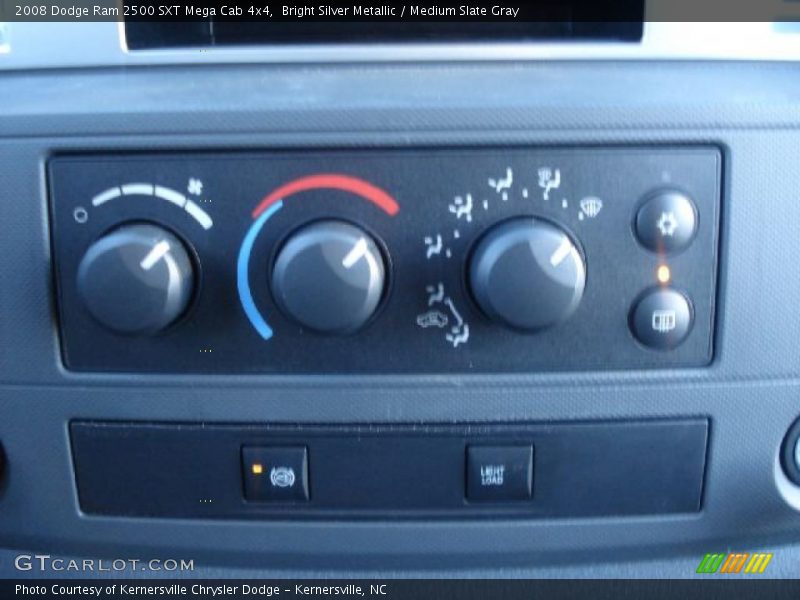 Bright Silver Metallic / Medium Slate Gray 2008 Dodge Ram 2500 SXT Mega Cab 4x4