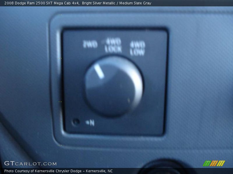 Bright Silver Metallic / Medium Slate Gray 2008 Dodge Ram 2500 SXT Mega Cab 4x4