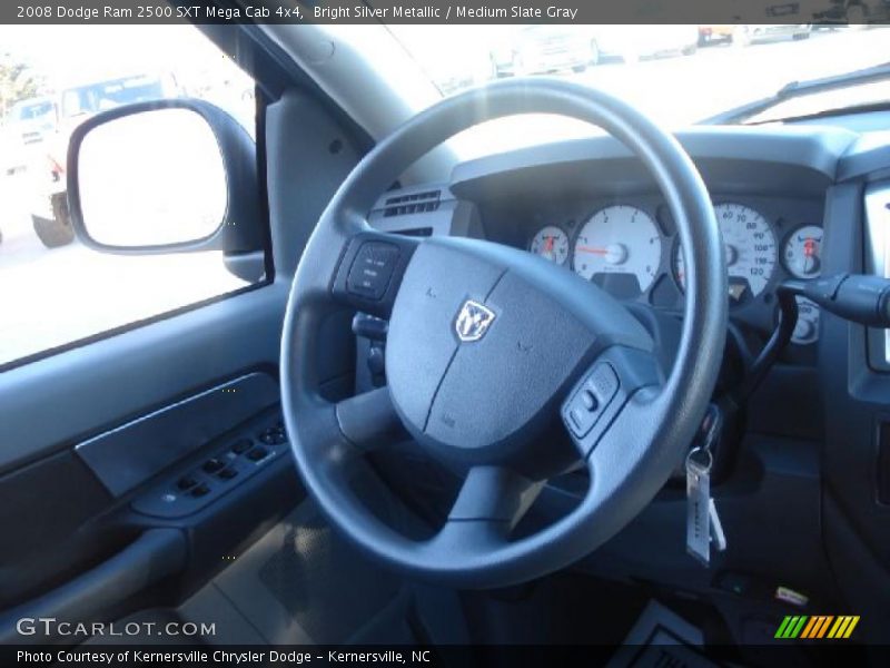 Bright Silver Metallic / Medium Slate Gray 2008 Dodge Ram 2500 SXT Mega Cab 4x4