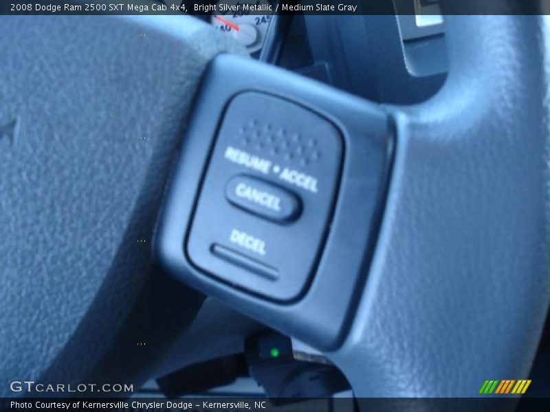 Bright Silver Metallic / Medium Slate Gray 2008 Dodge Ram 2500 SXT Mega Cab 4x4