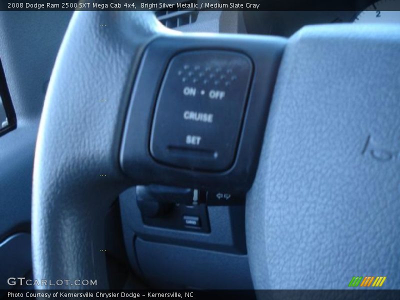 Bright Silver Metallic / Medium Slate Gray 2008 Dodge Ram 2500 SXT Mega Cab 4x4