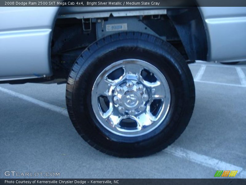 Bright Silver Metallic / Medium Slate Gray 2008 Dodge Ram 2500 SXT Mega Cab 4x4