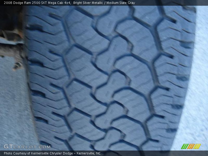 Bright Silver Metallic / Medium Slate Gray 2008 Dodge Ram 2500 SXT Mega Cab 4x4