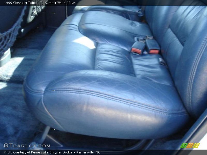 Summit White / Blue 1999 Chevrolet Tahoe LT