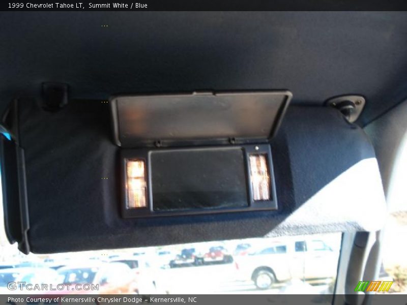 Summit White / Blue 1999 Chevrolet Tahoe LT