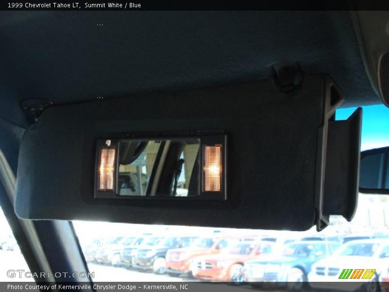 Summit White / Blue 1999 Chevrolet Tahoe LT