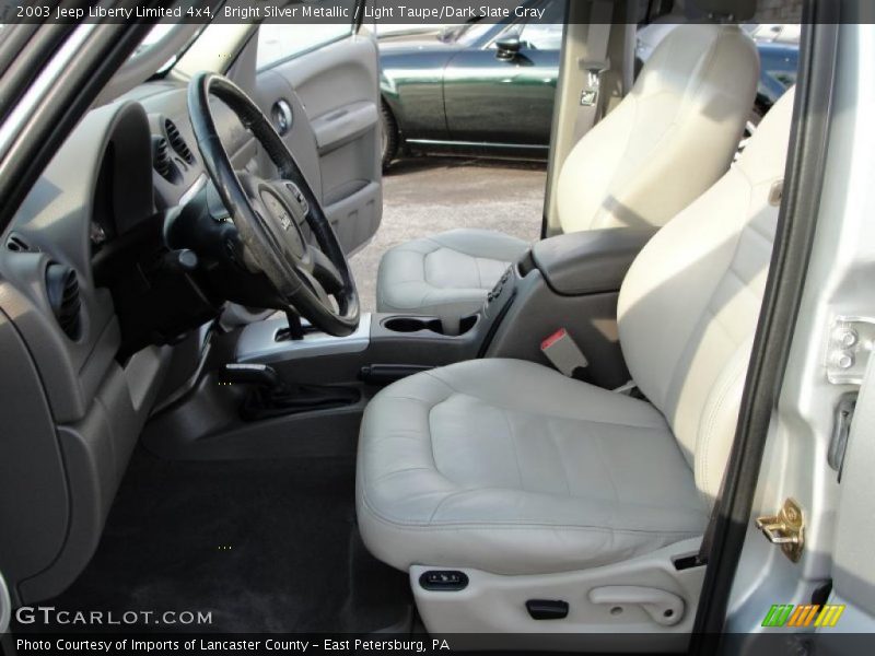 Bright Silver Metallic / Light Taupe/Dark Slate Gray 2003 Jeep Liberty Limited 4x4