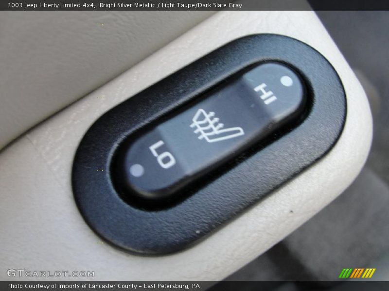Bright Silver Metallic / Light Taupe/Dark Slate Gray 2003 Jeep Liberty Limited 4x4