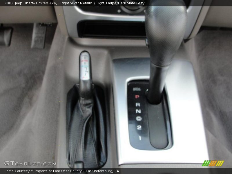 Bright Silver Metallic / Light Taupe/Dark Slate Gray 2003 Jeep Liberty Limited 4x4
