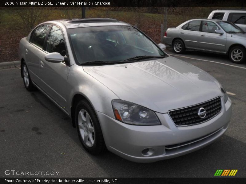 Sheer Silver Metallic / Charcoal 2006 Nissan Altima 2.5 SL