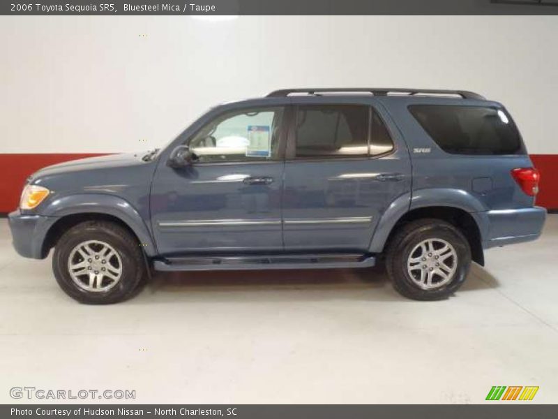 Bluesteel Mica / Taupe 2006 Toyota Sequoia SR5