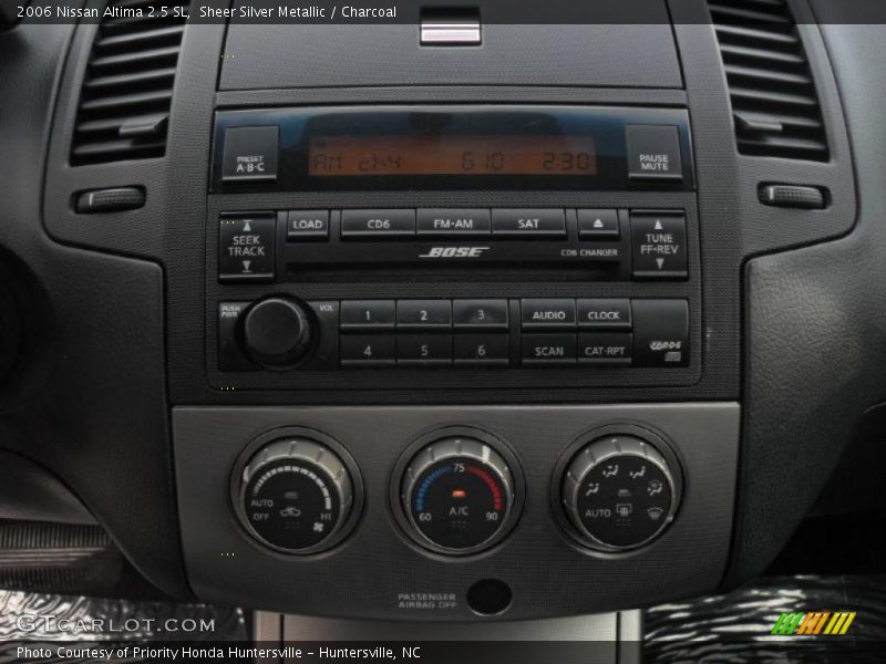 Sheer Silver Metallic / Charcoal 2006 Nissan Altima 2.5 SL