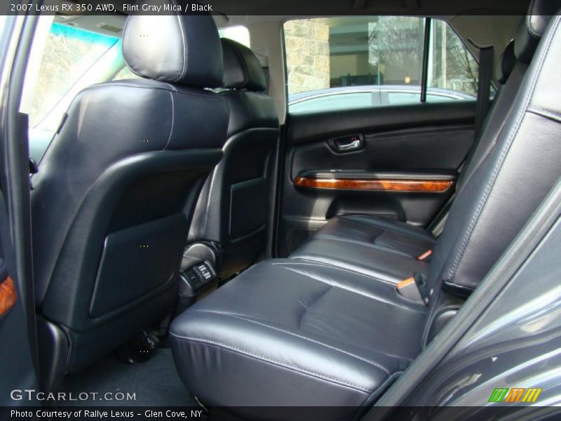 Flint Gray Mica / Black 2007 Lexus RX 350 AWD