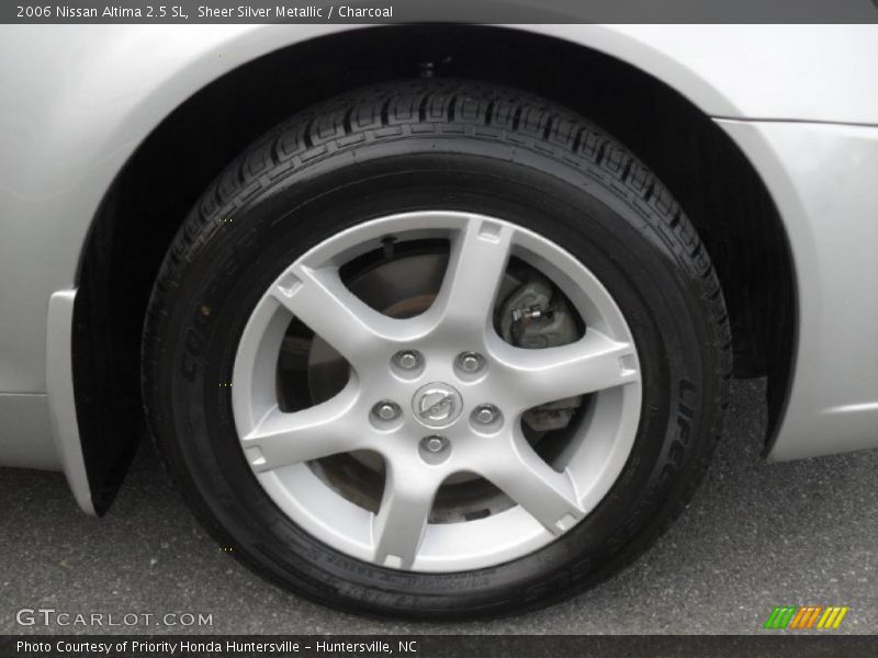Sheer Silver Metallic / Charcoal 2006 Nissan Altima 2.5 SL