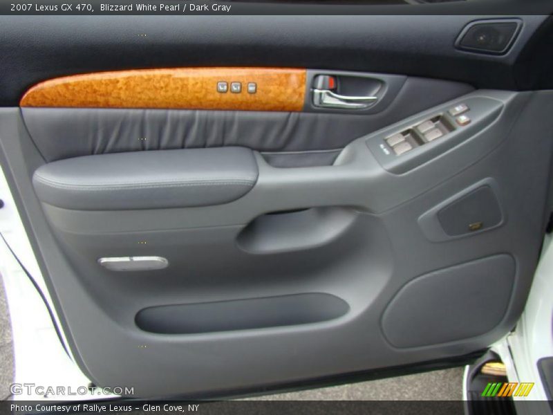 Blizzard White Pearl / Dark Gray 2007 Lexus GX 470