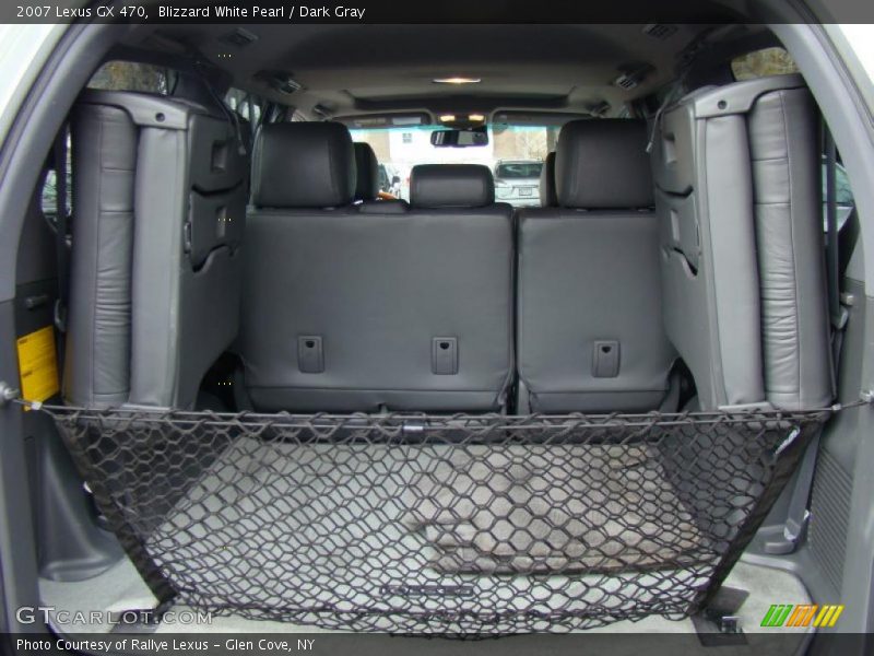Blizzard White Pearl / Dark Gray 2007 Lexus GX 470