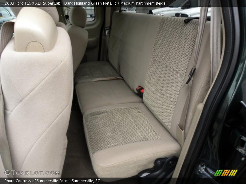  2003 F150 XLT SuperCab Medium Parchment Beige Interior