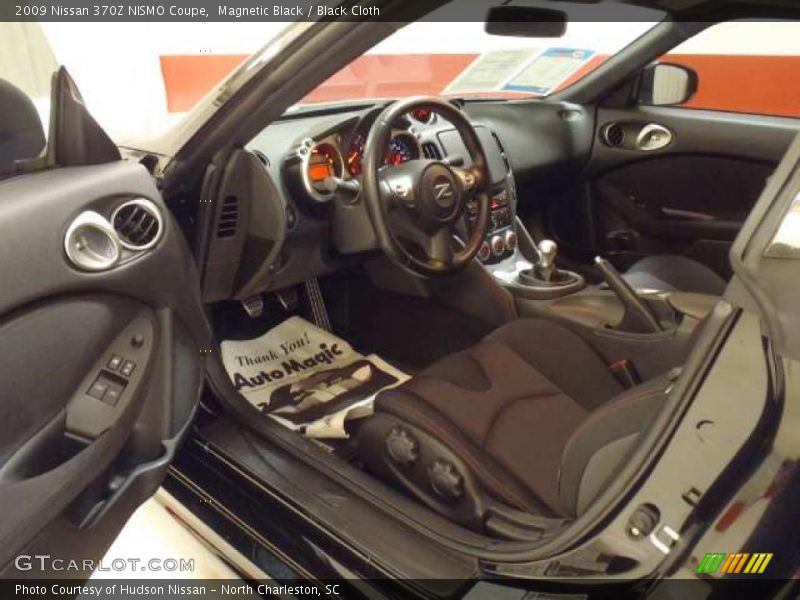  2009 370Z NISMO Coupe Black Cloth Interior