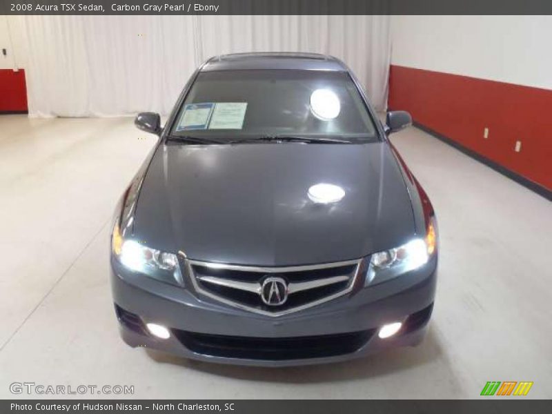 Carbon Gray Pearl / Ebony 2008 Acura TSX Sedan