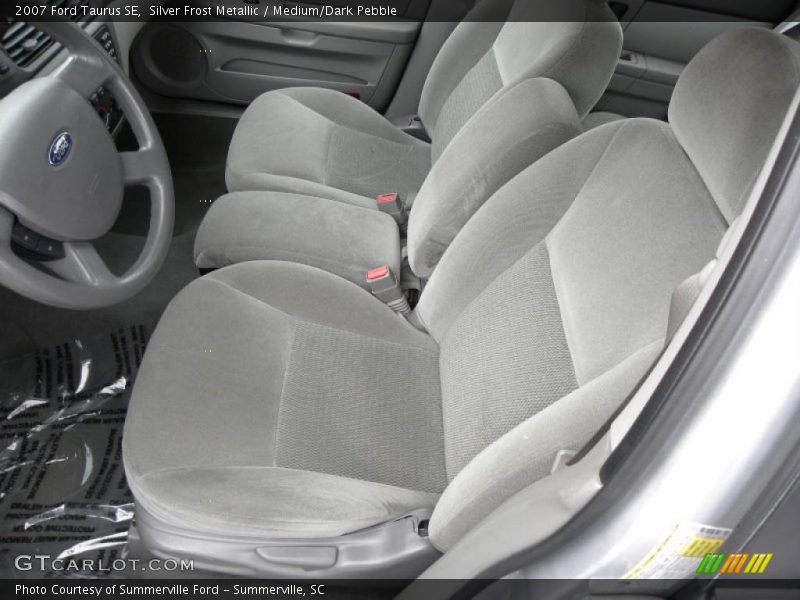 Silver Frost Metallic / Medium/Dark Pebble 2007 Ford Taurus SE