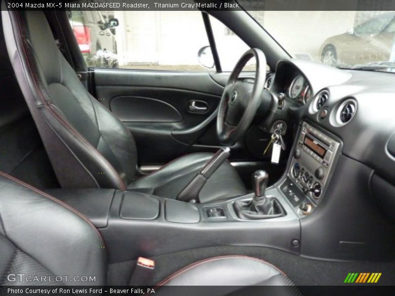  2004 MX-5 Miata MAZDASPEED Roadster Black Interior