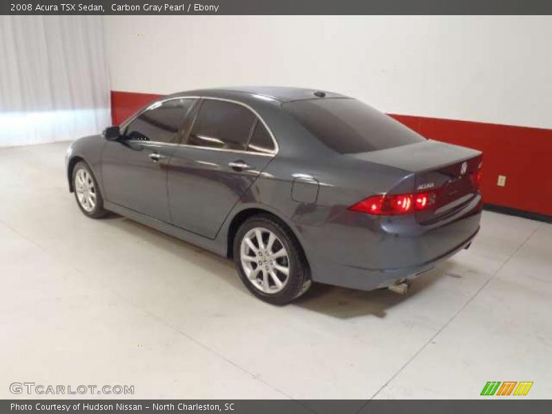 Carbon Gray Pearl / Ebony 2008 Acura TSX Sedan