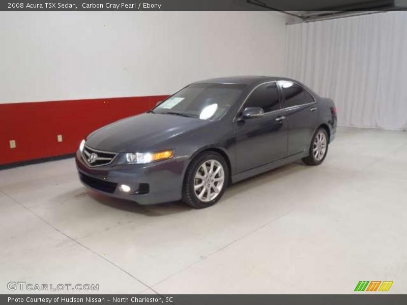 Carbon Gray Pearl / Ebony 2008 Acura TSX Sedan