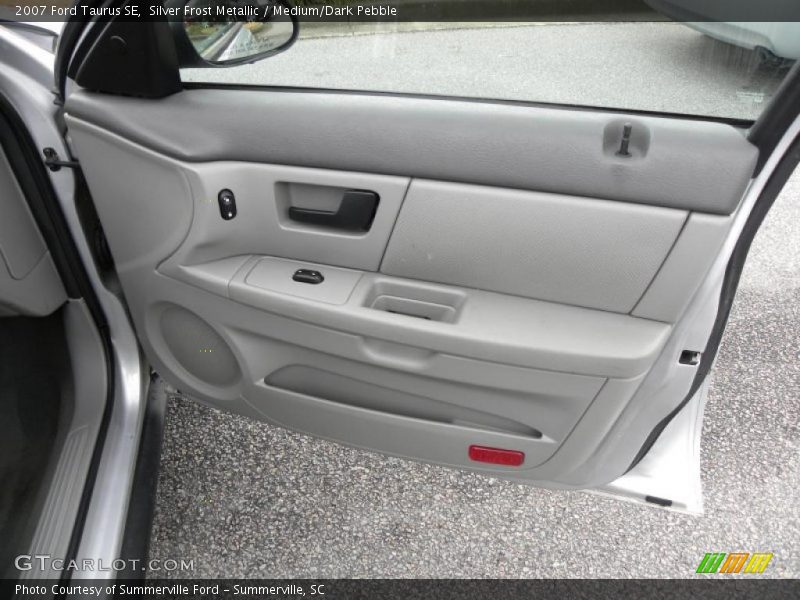 Silver Frost Metallic / Medium/Dark Pebble 2007 Ford Taurus SE