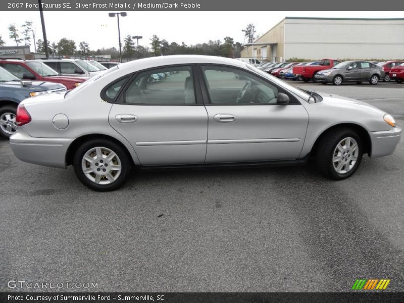Silver Frost Metallic / Medium/Dark Pebble 2007 Ford Taurus SE