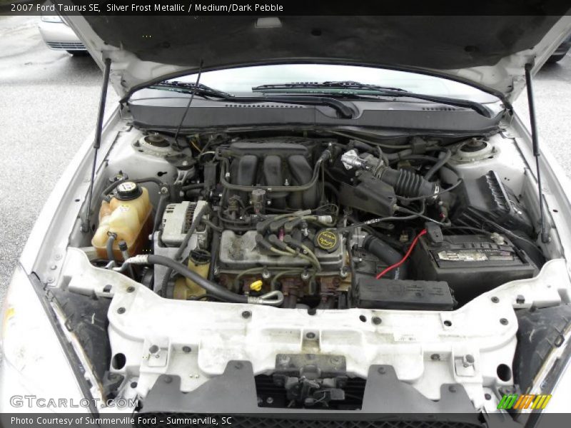 Silver Frost Metallic / Medium/Dark Pebble 2007 Ford Taurus SE