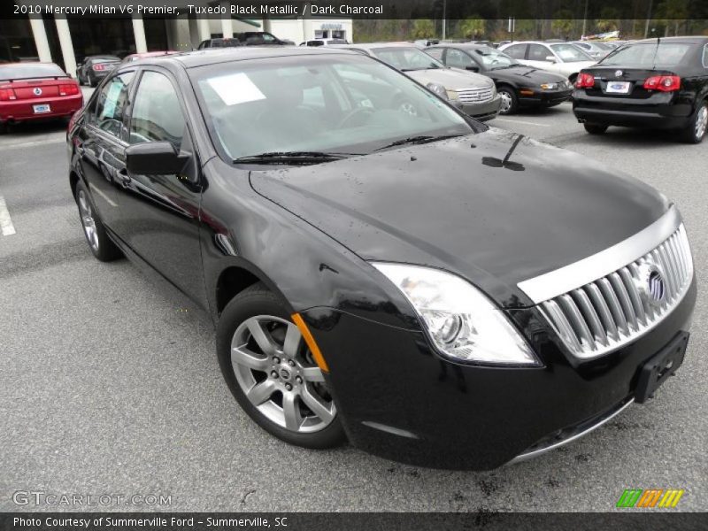 Tuxedo Black Metallic / Dark Charcoal 2010 Mercury Milan V6 Premier