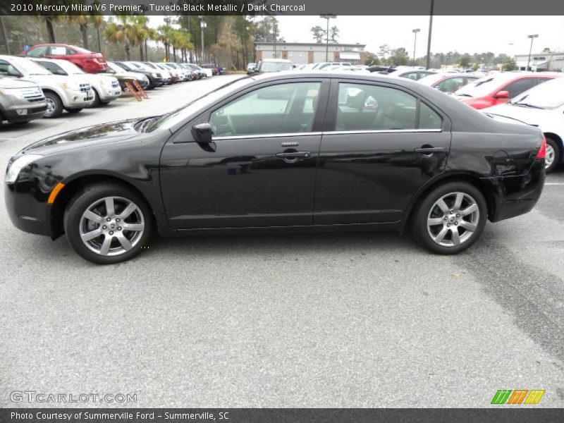 Tuxedo Black Metallic / Dark Charcoal 2010 Mercury Milan V6 Premier