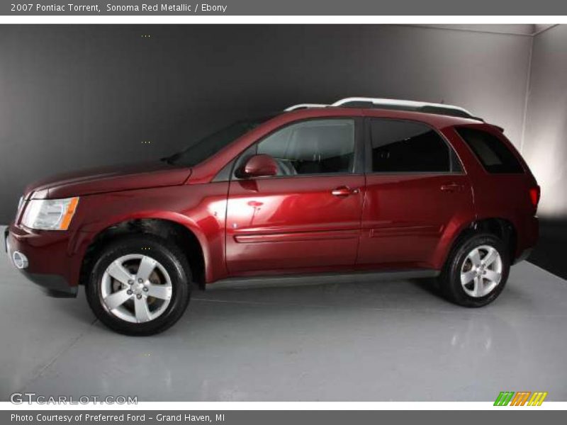 Sonoma Red Metallic / Ebony 2007 Pontiac Torrent