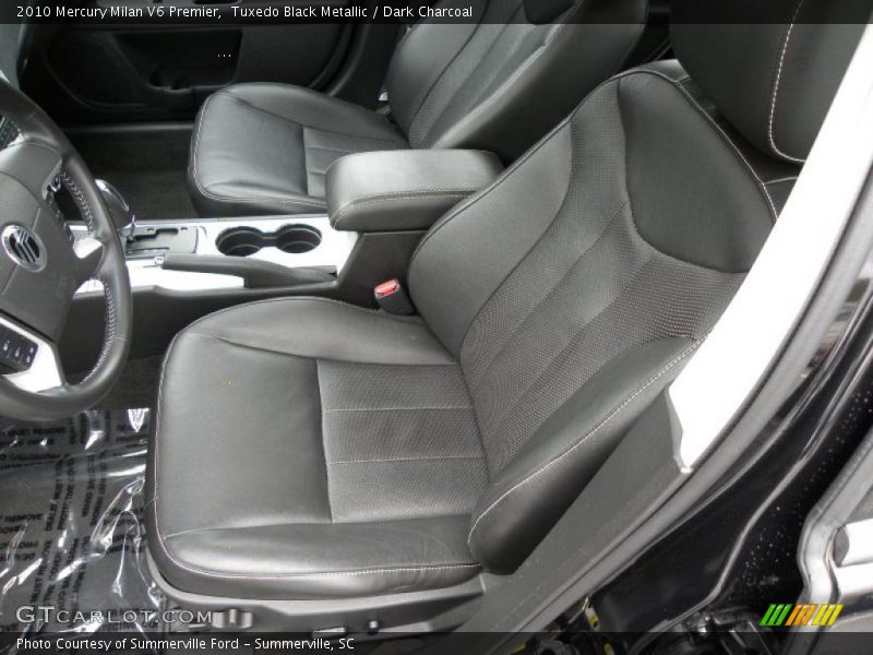 Tuxedo Black Metallic / Dark Charcoal 2010 Mercury Milan V6 Premier