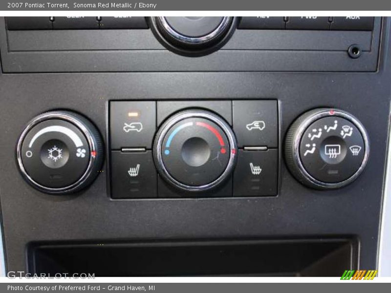 Sonoma Red Metallic / Ebony 2007 Pontiac Torrent