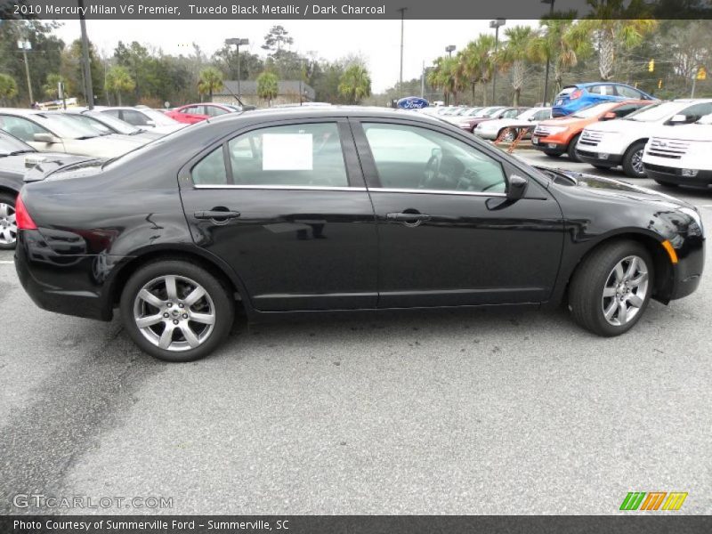 Tuxedo Black Metallic / Dark Charcoal 2010 Mercury Milan V6 Premier