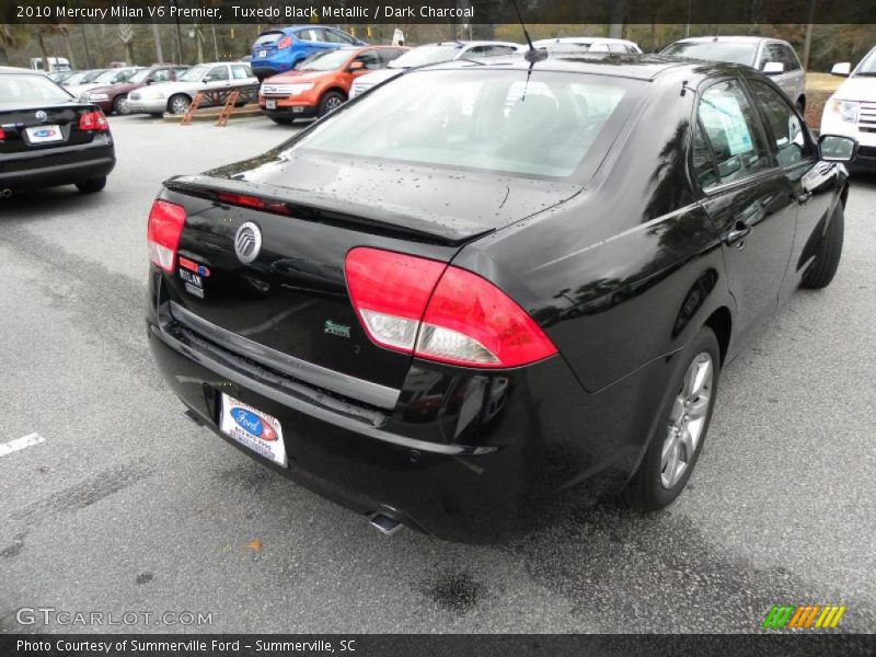 Tuxedo Black Metallic / Dark Charcoal 2010 Mercury Milan V6 Premier