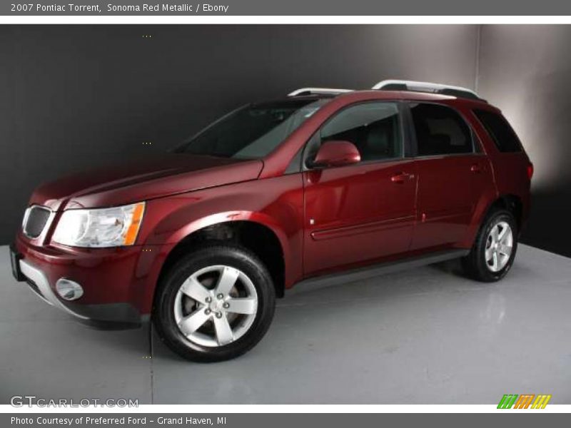 Sonoma Red Metallic / Ebony 2007 Pontiac Torrent