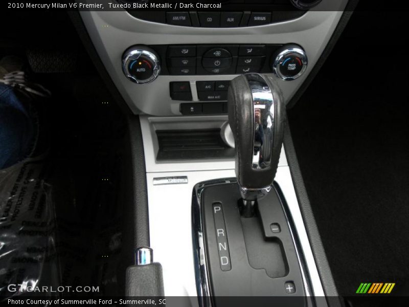 Tuxedo Black Metallic / Dark Charcoal 2010 Mercury Milan V6 Premier