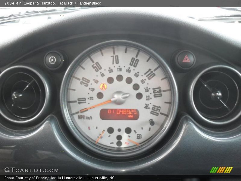 Jet Black / Panther Black 2004 Mini Cooper S Hardtop