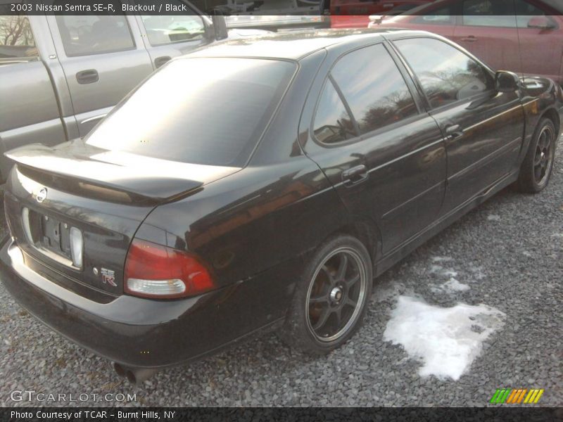 Blackout / Black 2003 Nissan Sentra SE-R