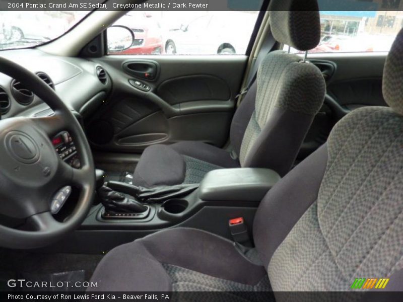 Greystone Metallic / Dark Pewter 2004 Pontiac Grand Am SE Sedan