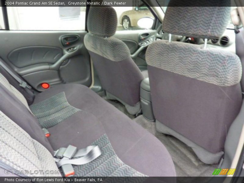 Greystone Metallic / Dark Pewter 2004 Pontiac Grand Am SE Sedan
