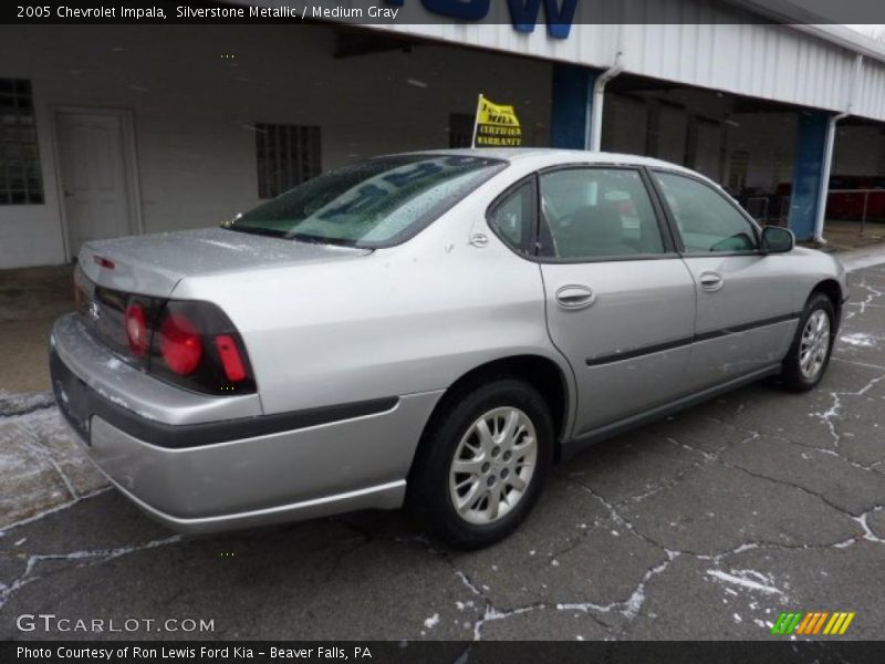 Silverstone Metallic / Medium Gray 2005 Chevrolet Impala